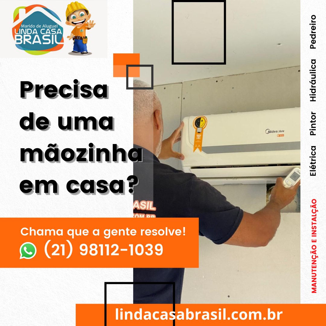 Manutenção de ar condicionado - Linda Casa Brasil
